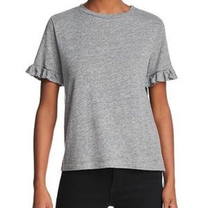 Sundry ruffle tee